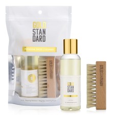 Premium Shoe Cleaner Kit Brush  Solution - Leather, Suede, Canvas, Sneaker