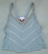 Shyanne Embroidered Women's Pullover Tank Size M Western Cowgirl Festival Rodeo