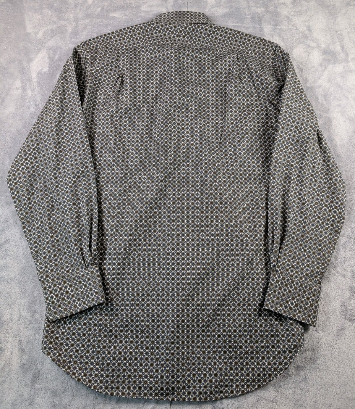 Peter Millar AOP Geometric Pattern Cotton Long Sl… - image 4