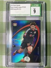 2014 Panini Football League PFL Heung-Min Son Refractor Rookie Card CSG9. rookie card picture