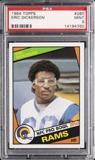 1984 TOPPS #280 ERIC DICKERSON PSA 9