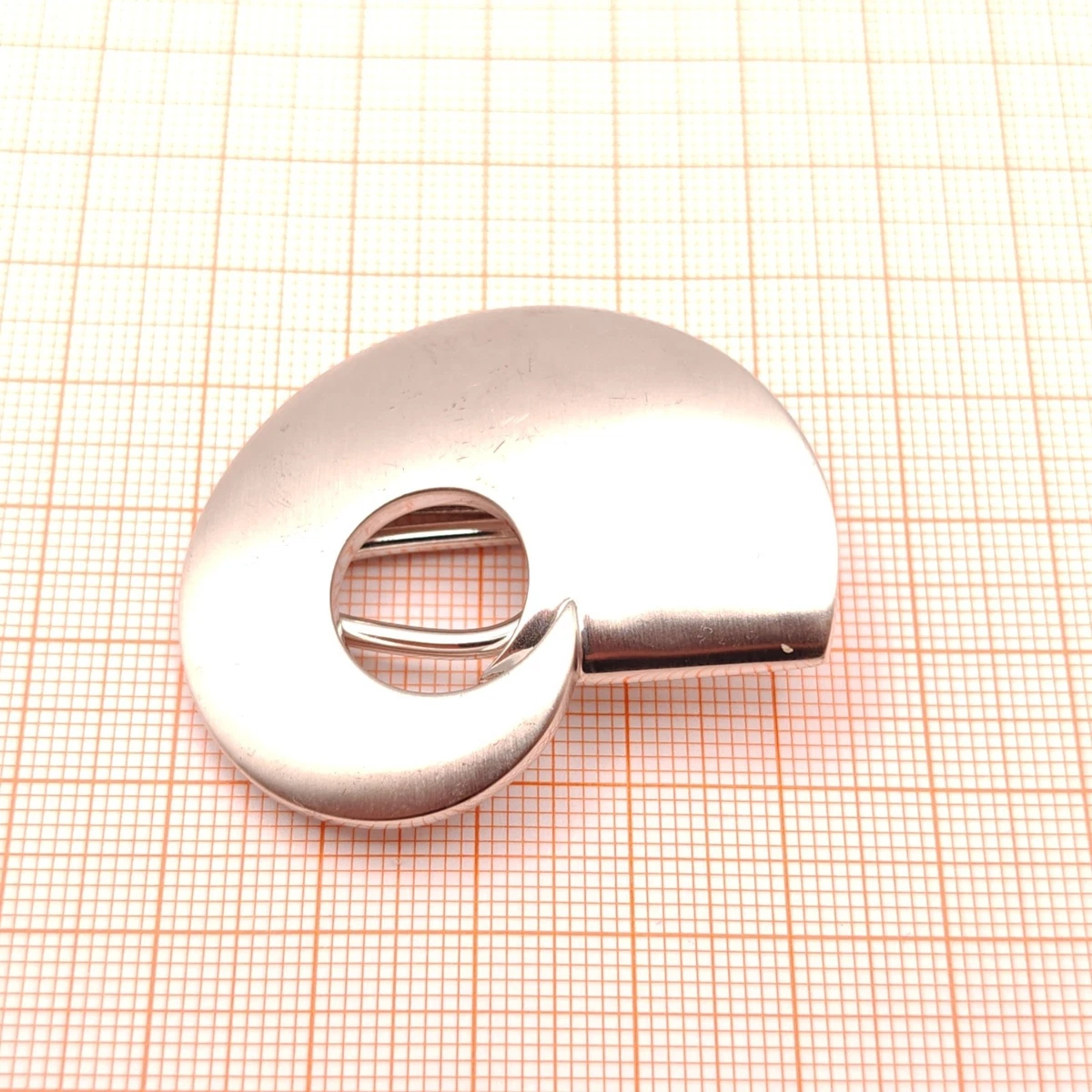 ⭐ Pierre Lang Brosche Anstecknadel Stecker Pin Anhänger Perle Stein Silber 014 ⭐