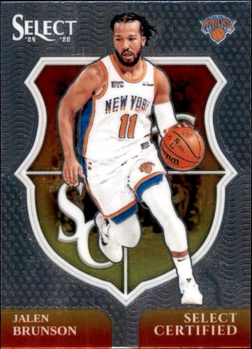 2024 Panini Select - Jalen Brunson - Color Wheel SSP - New York 