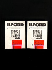 2x Sealed ILFORD Ilfospeed RC 1S.1M Photo Paper, 4x5 inches, 100 pcs, Glossy