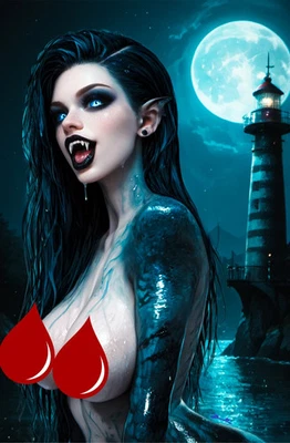 Fantasy of Cosplay Bloodlust Syren Virgin Variant Dbl Cover Ltd 150