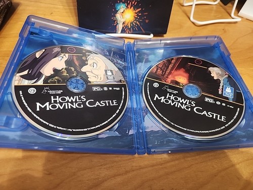 Howl's Moving Castle (Blu-ray + DVD, 2004) W/Slipcover Studio Ghibli Shout - Photo 5/5