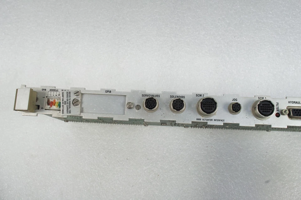 INSTRON 8800 ACTUATOR INTERFACE T1721-1345 REV.B. A1721-1345 REV.A FREE SHIP - Image 3 of 4