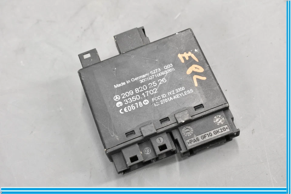 03-09 Mercedes-Benz CLK350 CLK550 W209 Módulo de control Go sin llave OEM Foto 2 de 4