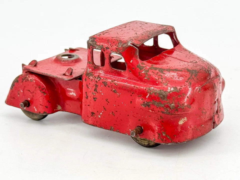 Transportador automático Wyandotte/Marx años 30 de colección regalo hombre prensa cueva acero ¡BONITO! Foto 3 de 4