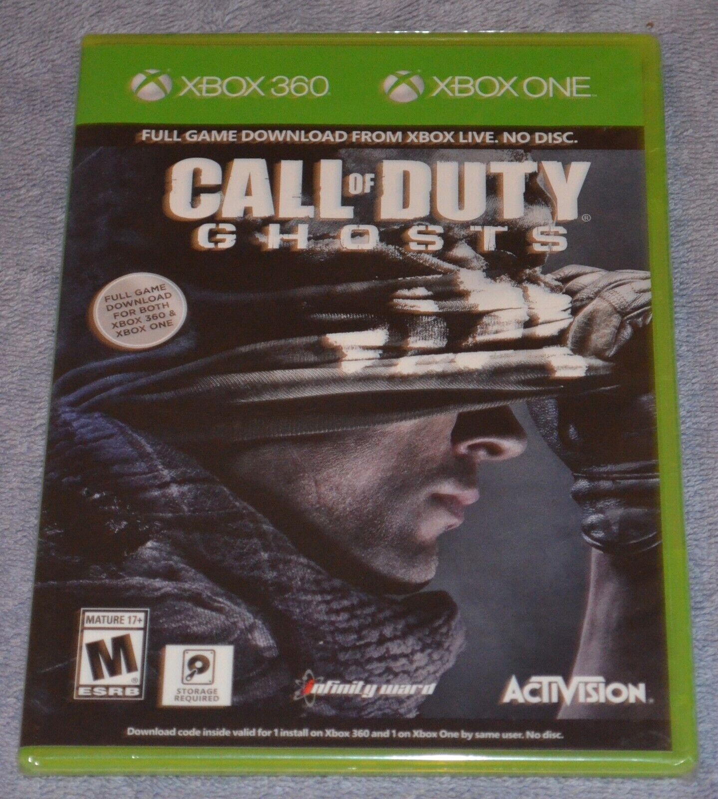 Call of Duty Ghosts Full Game Download Code Valid on Xbox 360 for