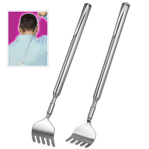 Ausziehbare Tasche Rücken Kratzgabel 20"" 50 cm Teleskop lange Reichweite Juckreizstift - Bild 6 von 6