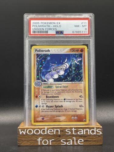 Pokemon PSA 8 NM-MT Lugia 29/115 EX Unseen Forces Cosmos Holo Silvery Ocean  TD