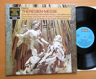 Haydn Theresien-Messe Erna Spoorenberg George Guest NEAR MINT Decca 6.41509 AN