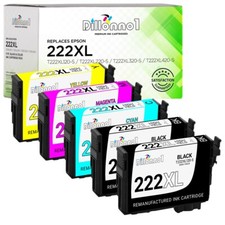 222XL Replacement Ink Cartridges for Epson T222XL for WF-2960 XP-5200 Lot