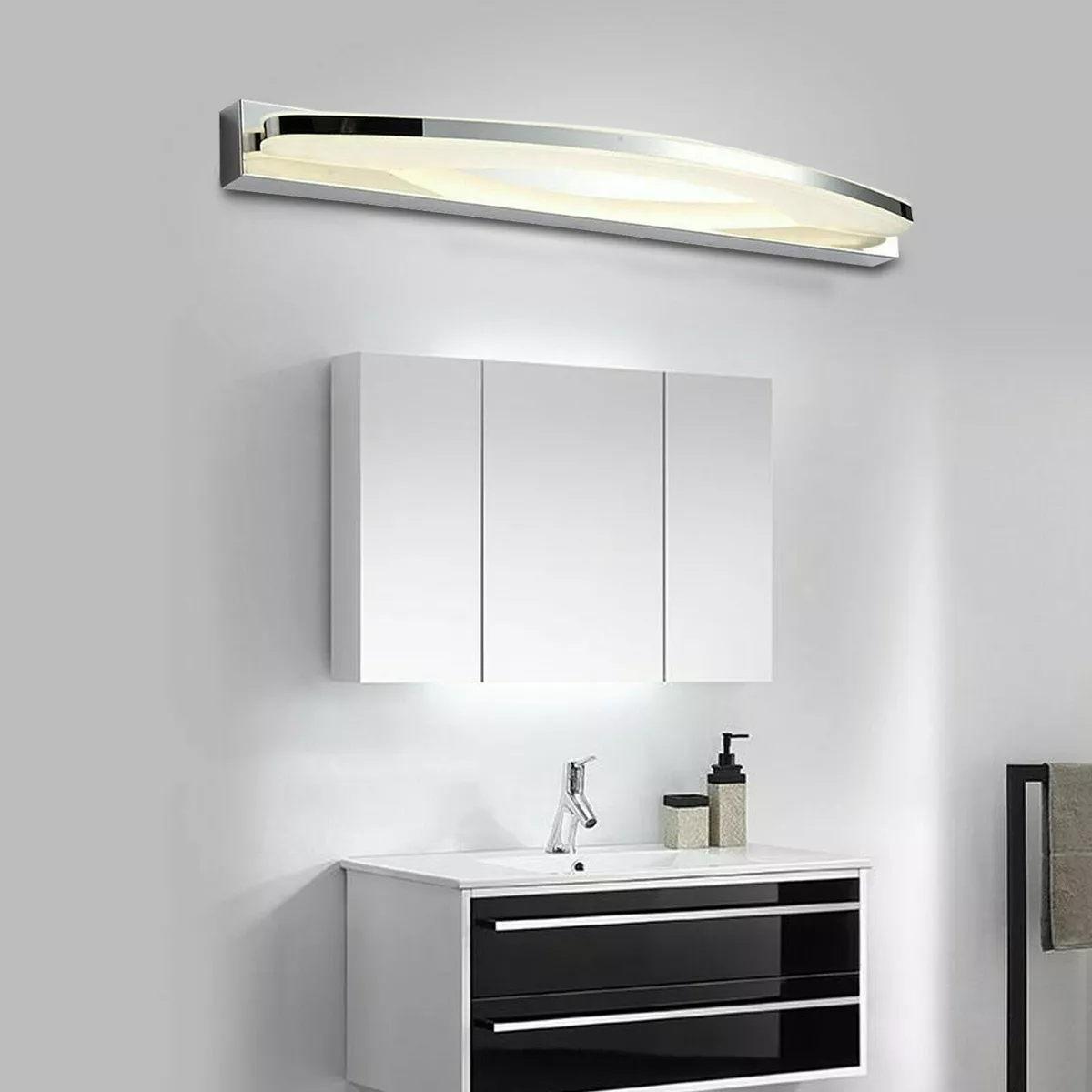 Modern Bathroom Mirror Light Fixture, Bathroom Vanity Light Strip