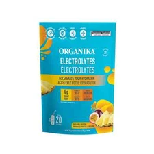 Organika Electrolytes Sachets Pineapple Passion Flavor Vitamin C Hydrate 70g NEW