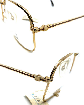 Dunhill 6067 (41 58-16 140) 1/20 14KGF Eyeglasses Sunglasses GOLD 
