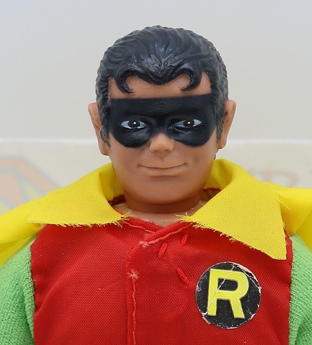 Mego Robin 1974 Vintage WGSH DC Comics Type 2 Action Figure 100% Original ~MINTY - 第 6/11 張圖片