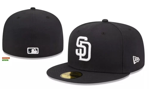 Neu San Diego Padres Baseball Ära Mütze 59FIFTY eng anliegende Mütze -5950-2 - Bild 9 von 44
