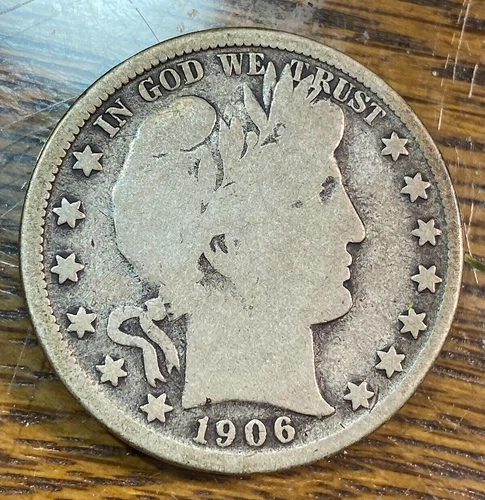 1906-O Barber Half Dollar Nice Original VG CHN