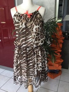 robe etam leopard
