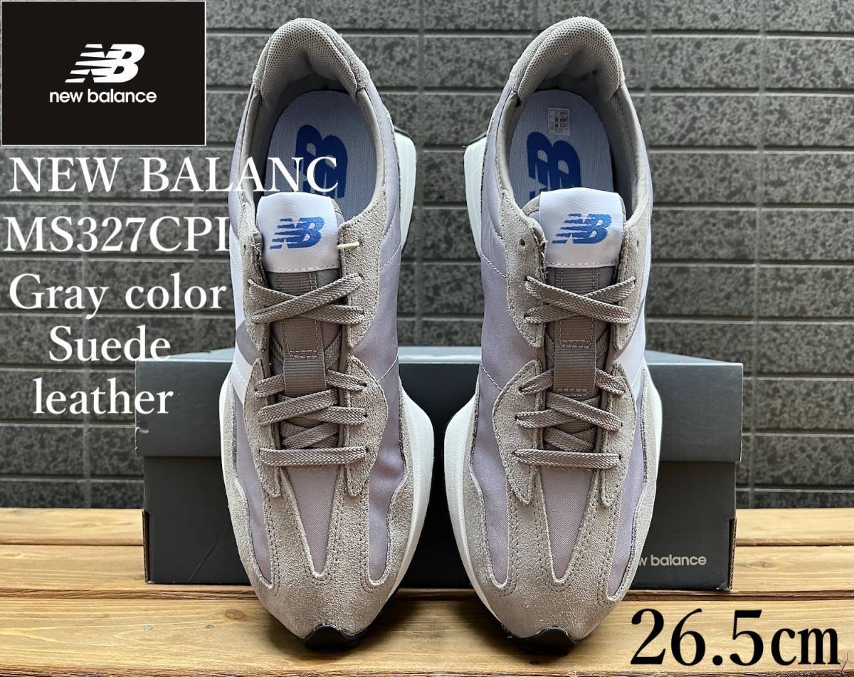 Model listing New 26.5cm NEW BALANCE MS327CPI Gray Grey White Japan not in  O | eBay
