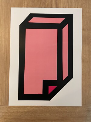 A3 Geometrischer Druck - 250 g/m² Hochglanz Kunst Poster - Moderne Abstrakte Wanddeko