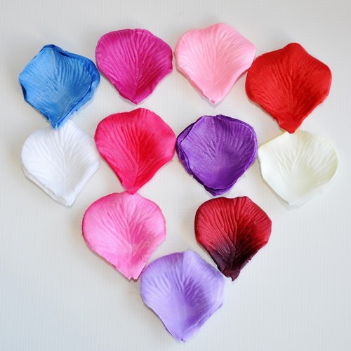 100 Silk Flower Rose Petal Wedding Engagement Party Special Occasion