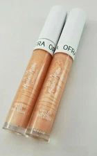  2x Ofra Madison Miller Smiley for Ryleigh Lipgloss & Make up  Bag