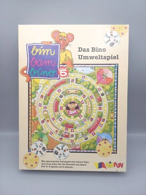 Bim Bam Bino - Das Bino Umweltspiel Tele5 Brettspiel TV Retro Vintage Komplett