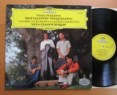 DG 2530 962 Schubert String Quartet D804 D353 Melos Quartet 1975 NEAR MINT
