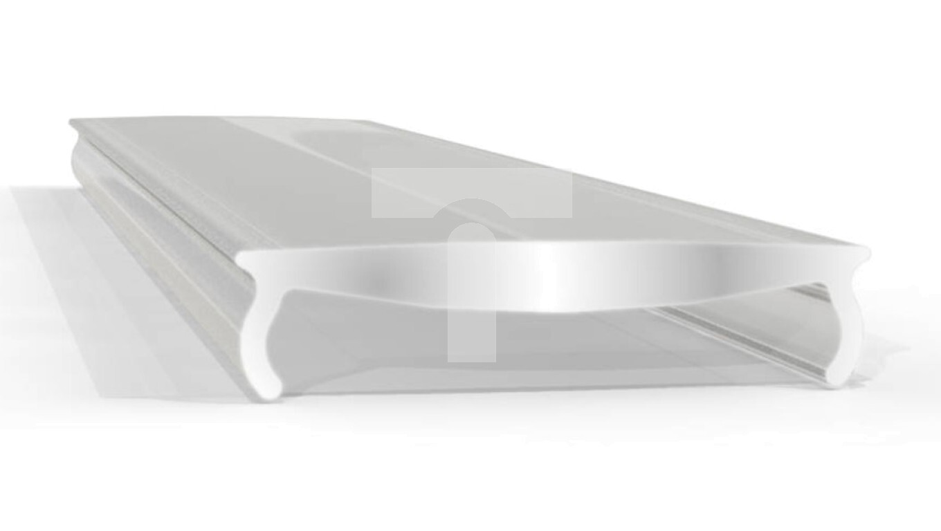 Transparent PVC lampshade, length 1000 mm /T2UK