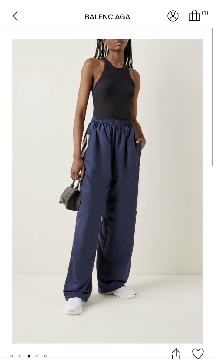 Balenciaga Striped Shell Track Pants | eBay Balenciaga Striped Shell Track Pants | eBay