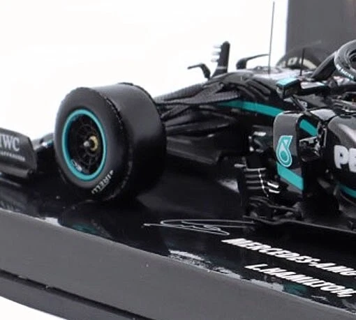 Minichamps Mercedes F1 W11 Winner British GP 2020 - Lewis Hamilton 1/43 Scale - Image 3 of 4