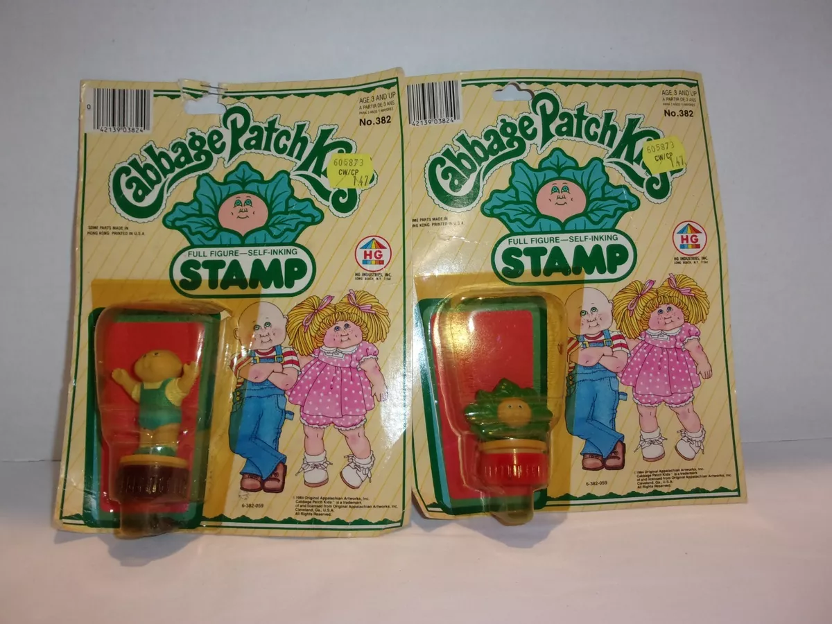 VINTAGE 1984 CABBAGE PATCH KIDS STAMP (SET OF 2)(SEE DESCRIPTIONS BELOW)