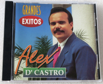 ALEX D' CASTRO / GRANDES EXITOS CD 1995 RODVEN REC. LATIN SALSA