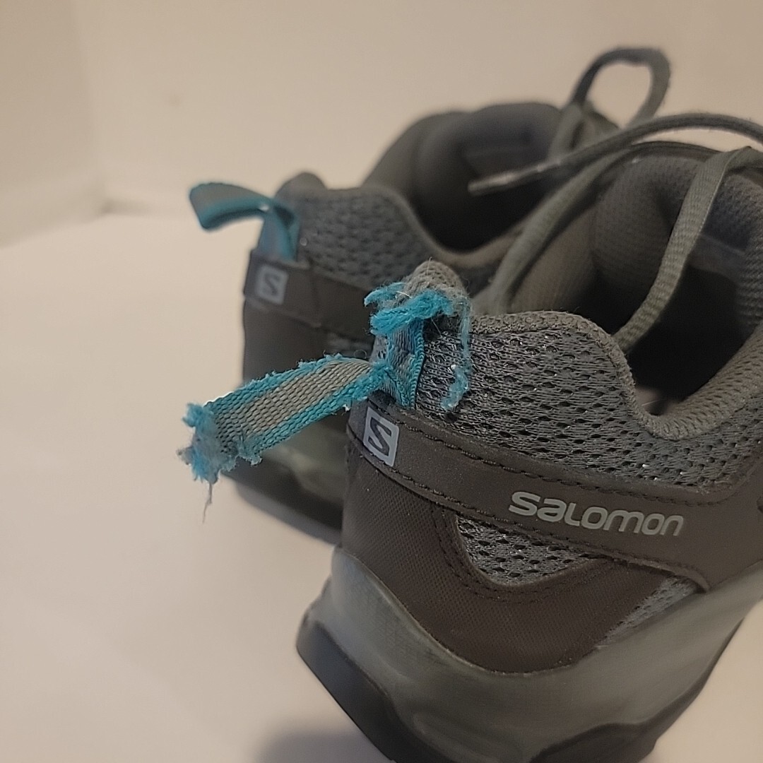 Scarpe da corsa Salomon donna Pathfinder 405144 blu sneakers taglia 6 escursionismo