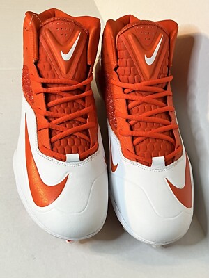 NEW NIKE 603351 181 Zoom Code Elite 3/4 Destroyer Turf Football Orange Size  12