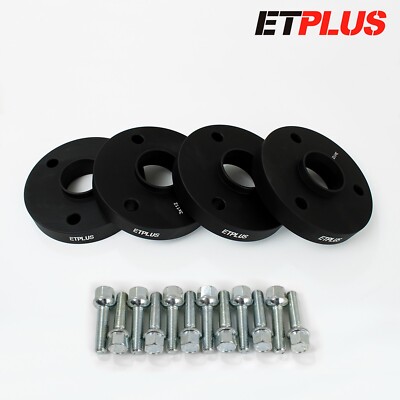 4 x 25mm Radnabenzentrische Distanzscheiben 3x112 57,1 mit Schrauben passend Smart 450 451 Roadster
