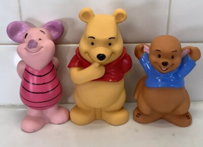 Disney Store Winnie the Pooh and Friends Bath Time Water Toys for Baby Toddlers