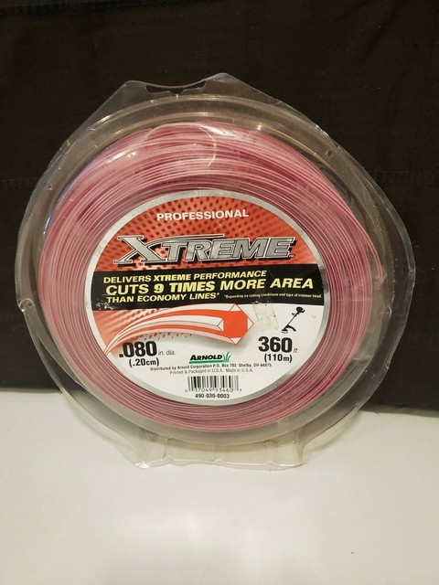 Cyclone Trimmer Line .155 Zoll X 315 Fuß – Kommerziell, 6-Klingen-Form, Für Profi-Landschaftsbau