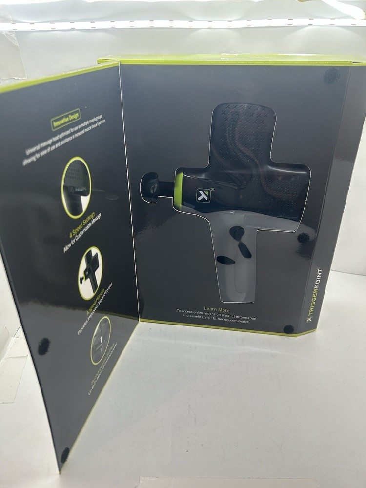 4-Speed Rechargeable Percussion Massage Gun for Trigger Point Relief