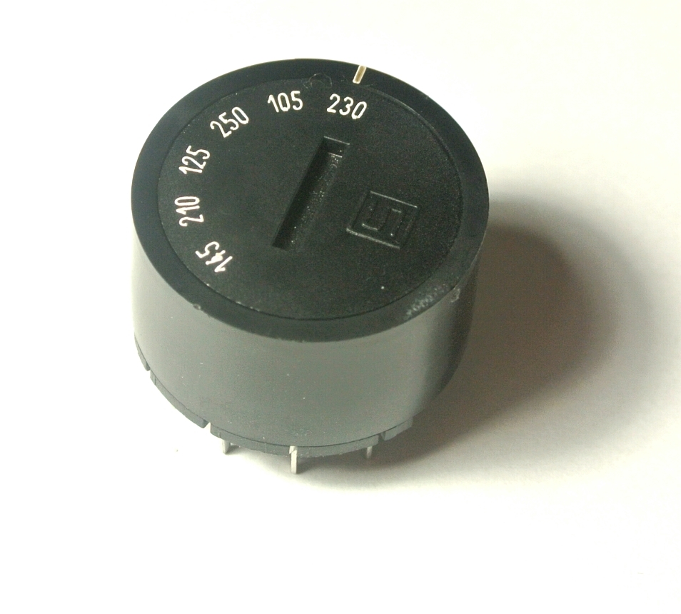 ワルツ様　確認用 SCHURTER SWZ Switch Voltage Selector 10A 6 stages 0033.3833