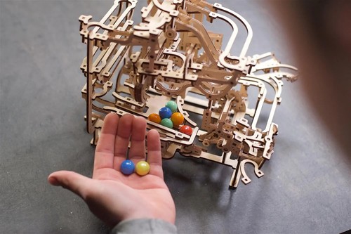 UGEARS Marble Run - Wooden 3D Puzzles Model Kit for Adults and Teens - Picture 5 of 9