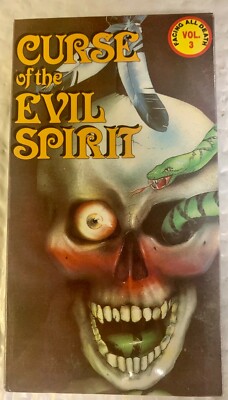 Curse Of The Evil Spirit Vol 3 Facing All Death VHS,1988 (The Chopper,1971) NEW!