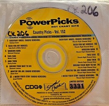 SC3331    POWER PICKS  HITS SOUND CHOICE KARAOKE CDG HARD