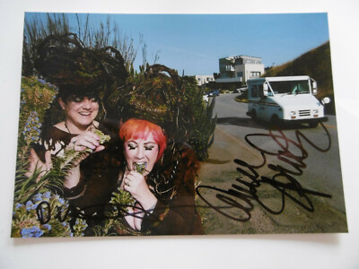 Annie Sprinkle & Beth Stephens ''documenta 14'' Autogramm signed 13x18 cm Bild 
