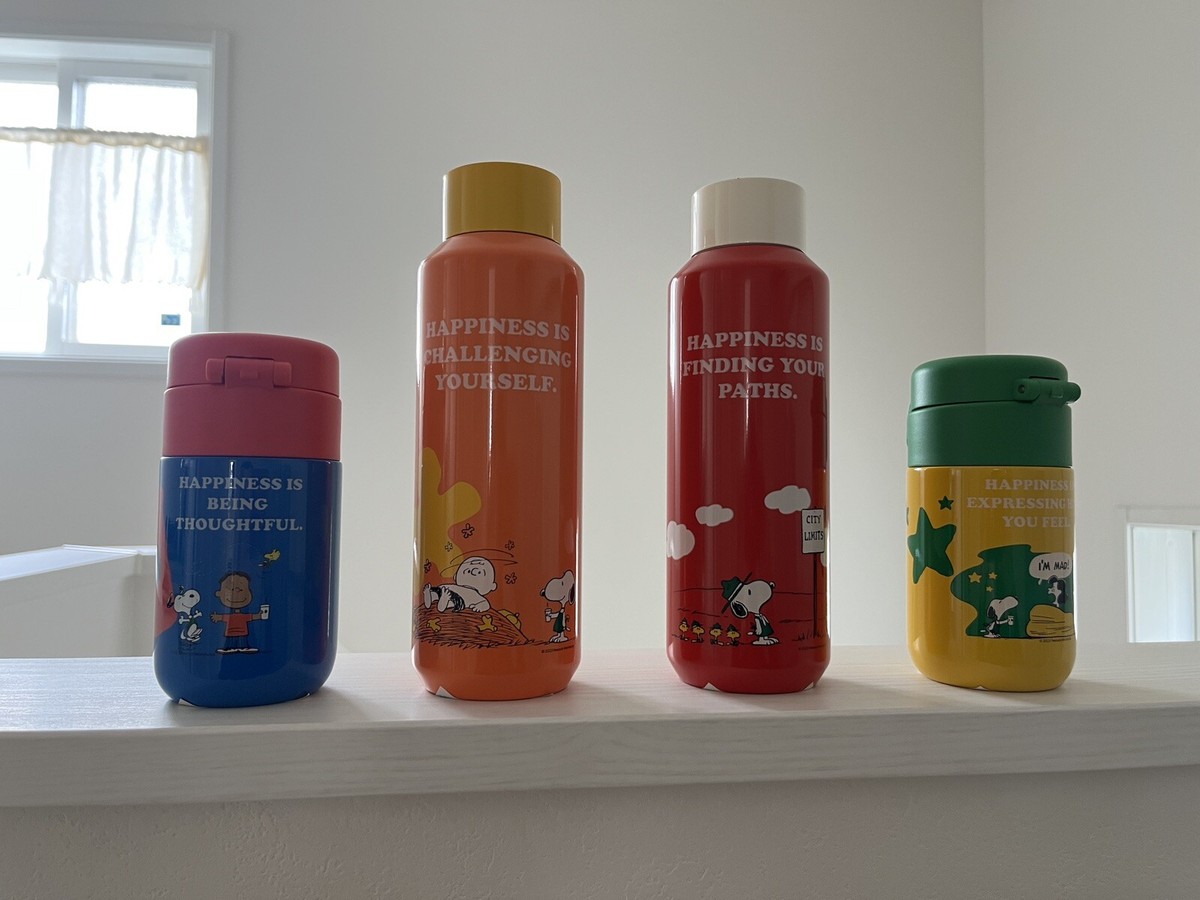 Starbucks PEANUTS Collaboration Snoopy Stainless Bottle Tumbler 4