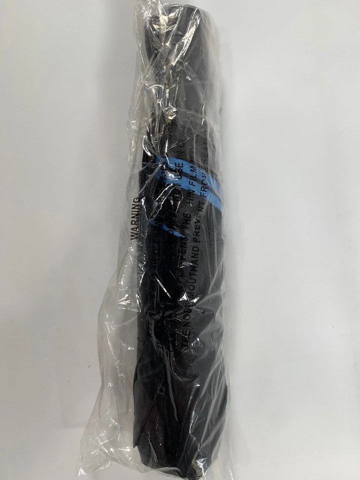 Totes AutoOpen Black & Blue Pattern Umbrella NEW! NWT - Image 2 of 2