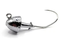 Bullet Nose Bass Fishing Jig Victory V Loc Heavy Hook UnPainted / Unsanded New